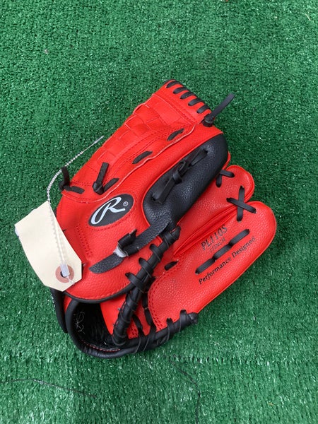 Silver Used Rawlings Player series Right Hand Throw First Base Baseball Glove 11"