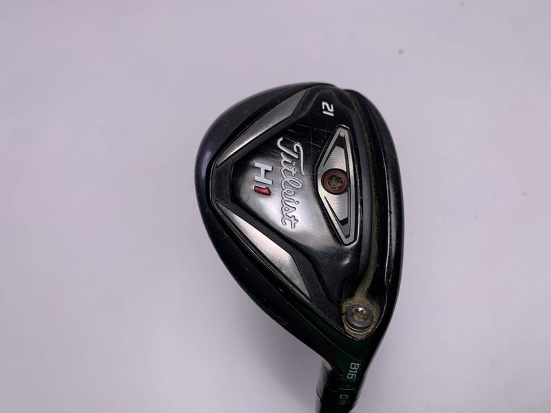 Titleist 816 H1 3 Hybrid 21* Fujikura Atmos HB Tour Spec 8S Stiff Graphite RH