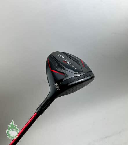 Used TaylorMade Stealth 2 Fairway 3HL Wood 16.5* 50g Regular Graphite Golf Club