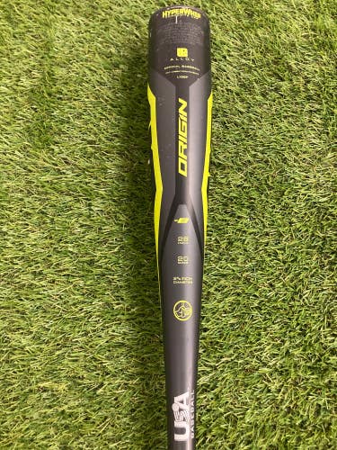 Used Kid Pitch (9YO-13YO) 2018 AXE Origin Bat USABat Certified (-8) Alloy 20 oz 28"