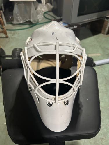 Used Senior Miller Style Pro Stock Warwick Goalie Mask