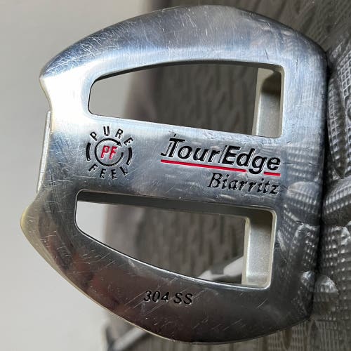 Tour Edge Biarritz Pure Feel 304SS Putter - RH - 35" - Original Grip