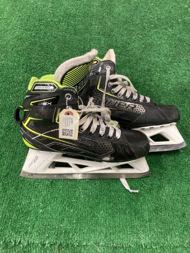 Used Senior Bauer GSX Hockey Goalie Skates Regular Width Size 6