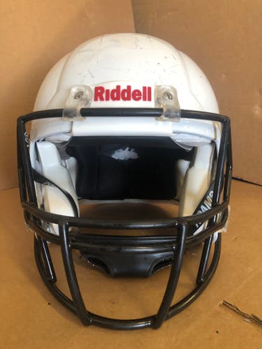 USED RIDDELL SPEED ADULT HELMET - MEDIUM - METALLIC WHITE