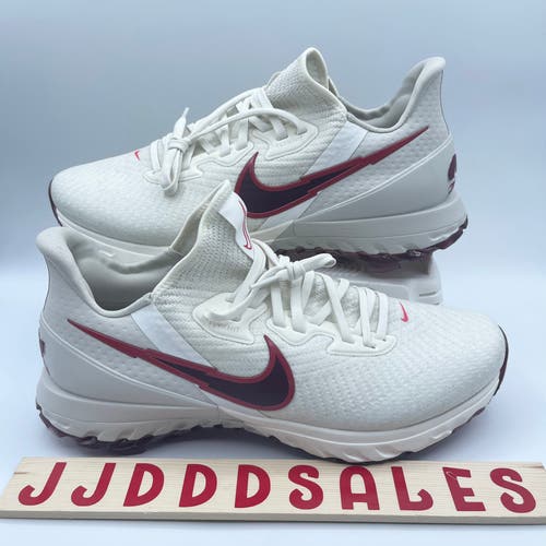 Nike Air Zoom Infinity Tour White Burgundy Golf CT0540-109 Men’s Sz 10 NEW RARE