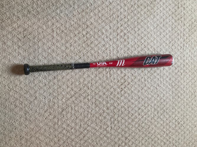 Used 2023 Marucci USABat Certified (-10) 18 oz 28" CAT Bat