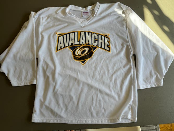 White Used Large Practice Jersey