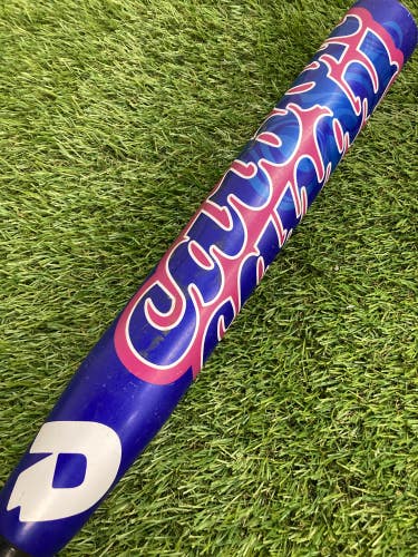 Blue Used 2019 DeMarini Carbon Candy Bat (-10) Composite 22 oz 32"