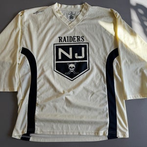 NJ Raiders Used Large Practice Hockey Jersey