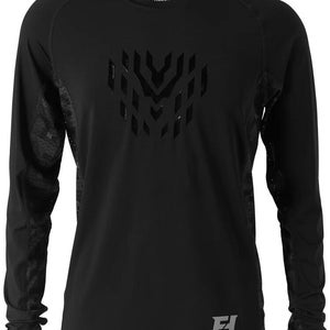 New Elite Compression Long Sleeve hockey senior Medium SR shirt top men fitted