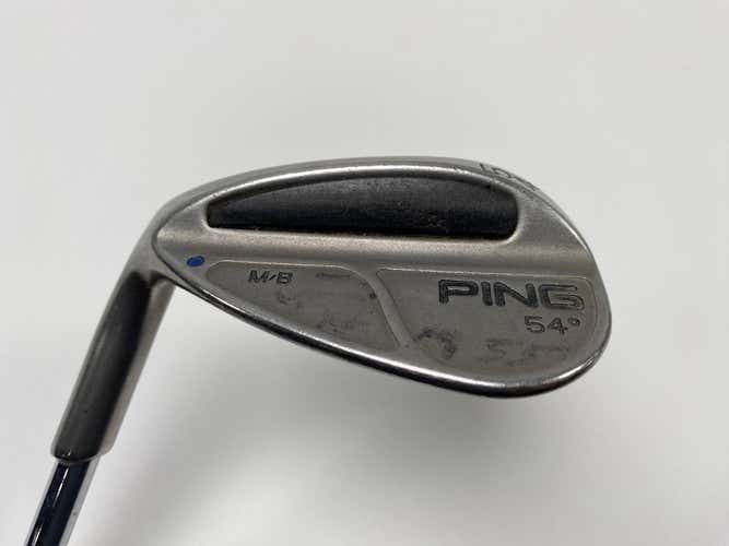 Ping MB Sand Wedge 54* Blue Dot 1* Up Wedge Steel Mens LH