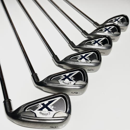 Callaway X20 Iron Set 4-9 Right Handed Uniflex Steel Shafts