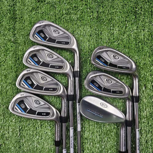 USKG US Kids Golf Tour Series TS3 v5 60” Iron Set 5-PW, 56° Steel Shafts RH