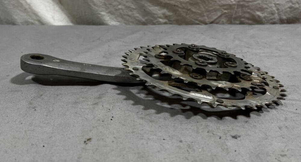Vintage Sugino Impel CSS III 175mm 42/32/22 Silver Aluminum