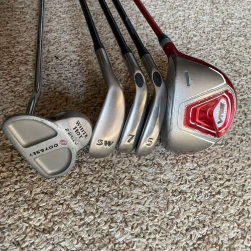 Junior Callaway and Nike Golf Club Set Ages 9-12