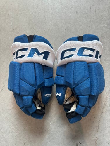 Like New Colorado Avalanche NHL CCM 13” Pro Stock HGTK Gloves Gently Used