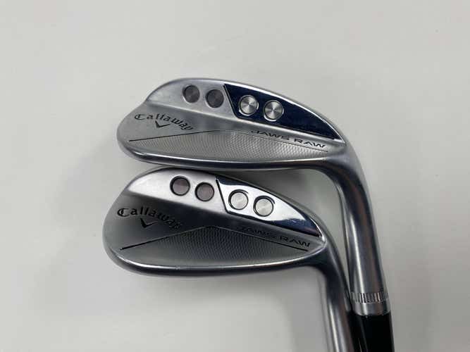 Callaway Jaws Chrome Wedge Set 52* 10 | 56* 12 TT DG Spinner Tour Issue Wedge RH