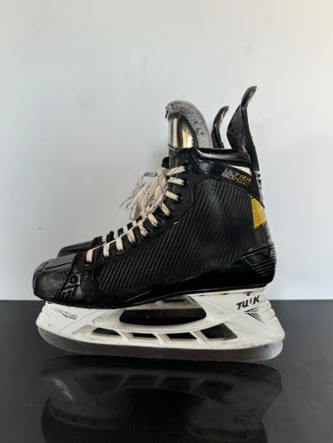 NHL Used Senior Bauer Pro Stock 9 Supreme UltraSonic Hockey Skates Made In Canada