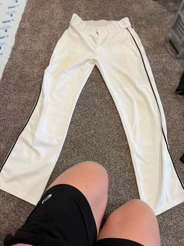 White Baseball pants