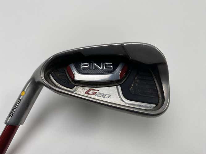 Ping G20 Single 3 Iron Yellow Dot TFC 149 Soft Regular Senior Graphite Mens LH