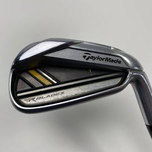 TaylorMade Rocketbladez Single 6 Iron RocketFuel 85g Stiff Steel Mens RH