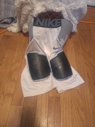 Nike pro football girdle compression shorts men's m pads nike under armour lot