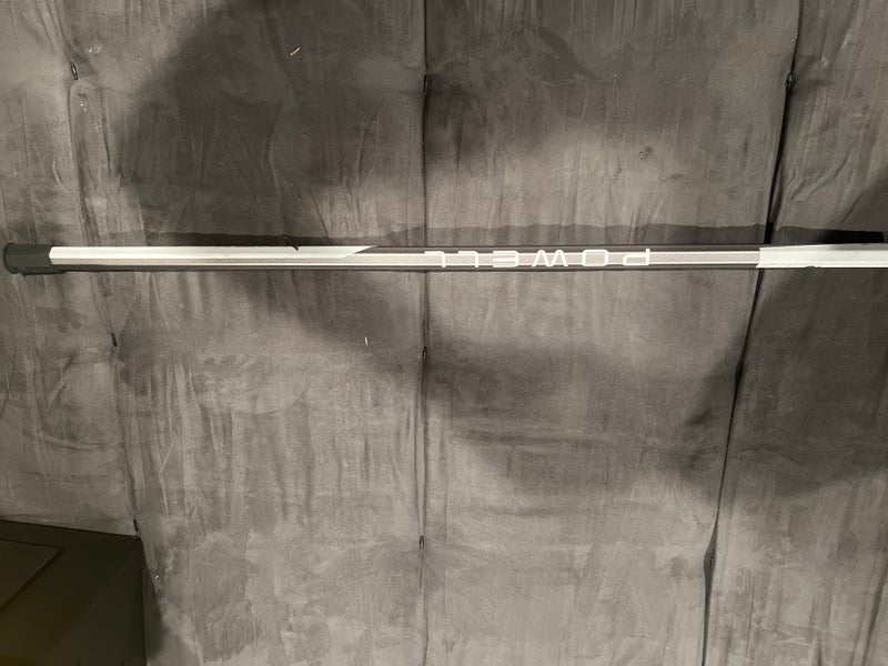 New Powell Flight Shaft Goalie Length Grey/White