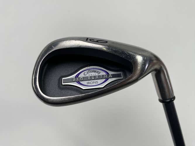 Callaway 2002 Big Bertha Single 9 Iron RCH 65i Ladies Graphite Womens RH