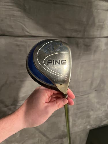 Used Men's Ping G2 Driver 10’ Stiff Flex RH