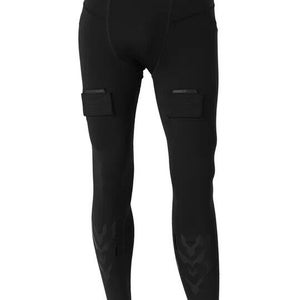 New Elite Compression Pant with Jock hockey senior medium SR pants leggings ice