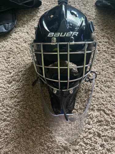 Used Senior Bauer 940x Goalie Mask