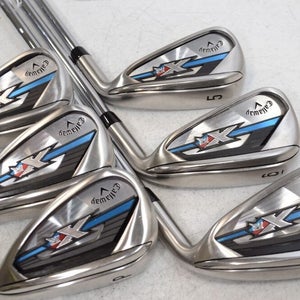Callaway XR OS 5-PW Iron Set Right Regular Flex SpeedStep 80 Steel # 178520