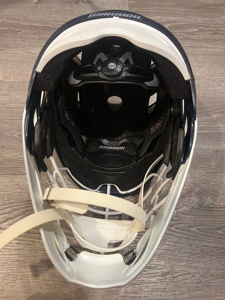 Warrior lacrosse helmet