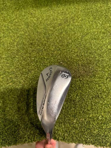 Callaway Jaws Raw Full Face 60.08* Wedge, Dynamic Gold Spinner 115 Wedge Flex, R