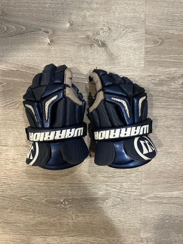 Used  Warrior Large Burn Pro Lacrosse Gloves