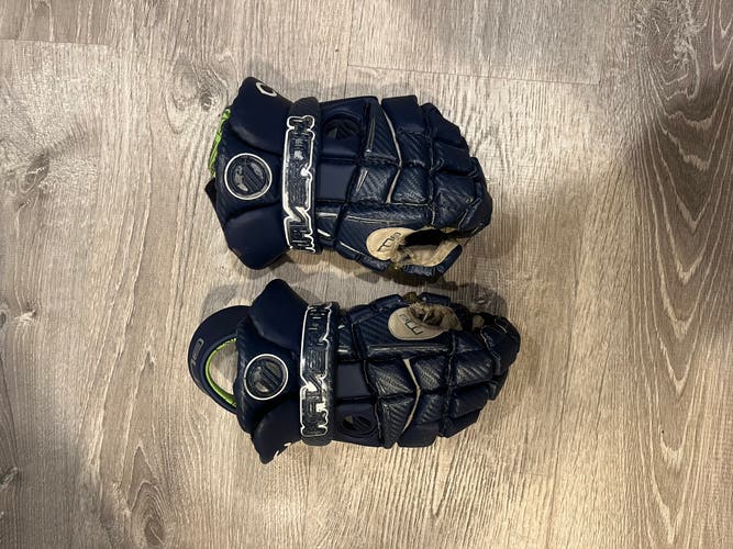 Used  Maverik Large M3 Lacrosse Gloves