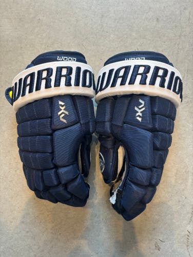 NHL Colorado Avalanche Wood Like New Gently Used Warrior Pro Stock AX1 pro Gloves