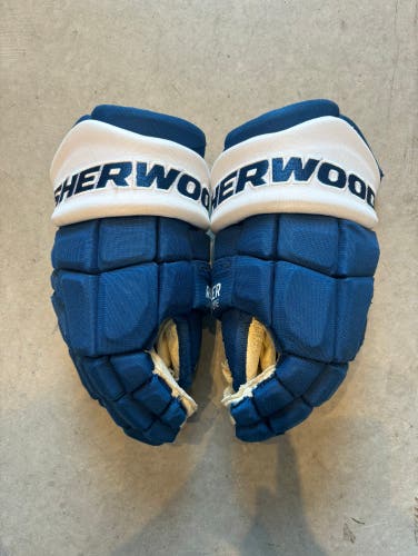 NHL Colorado Avalanche Lehkonen Like New Gently Used Sherwood Rekker Element One Gloves