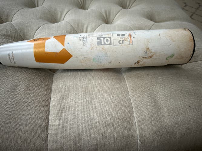 Used 2023 DeMarini CF Zen USSSA Certified Bat (-10) Composite 19 oz 29"