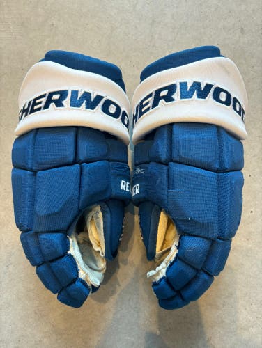 NHL Colorado Avalanche Lehkonen Like New Gently Used Sherwood Rekker Element One Gloves