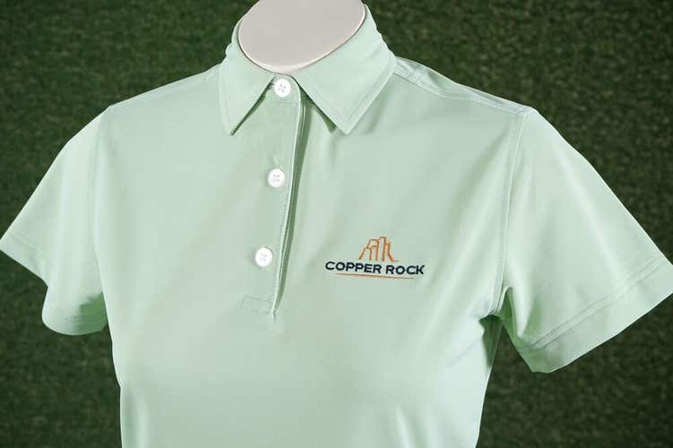 WOMEN’S XL, PGA COPPER ROCK CHAMPIONSHIP GOLF POLO MINT GREEN ~ BRAND NEW!