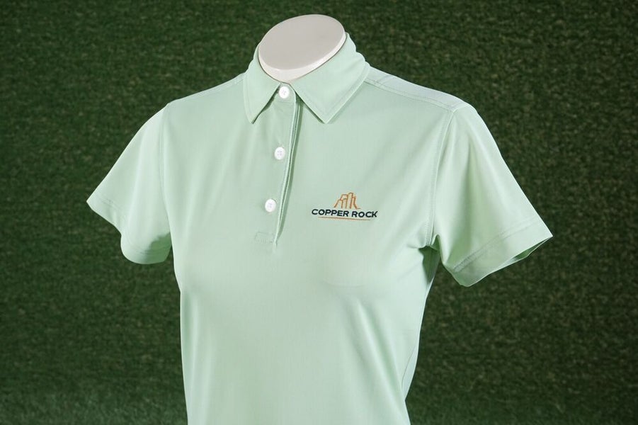 WOMEN’S SMALL, PGA COPPER ROCK CHAMPIONSHIP GOLF POLO MINT GREEN ~ BRAND NEW!