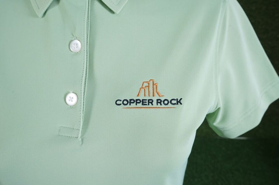 WOMEN’S SMALL, PGA COPPER ROCK CHAMPIONSHIP GOLF POLO MINT GREEN ~ BRAND NEW!