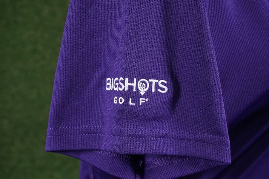 WOMEN'S XL CLIQUE PGA COPPER ROCK CHAMPIONSHIP EPSON TOUR GOLF POLO PURPLE NWT