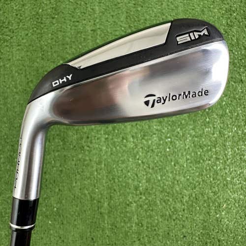 TaylorMade Sim DHY 4 Iron Hybrid Utility Regular Diamana Limited HY65 Left Hand