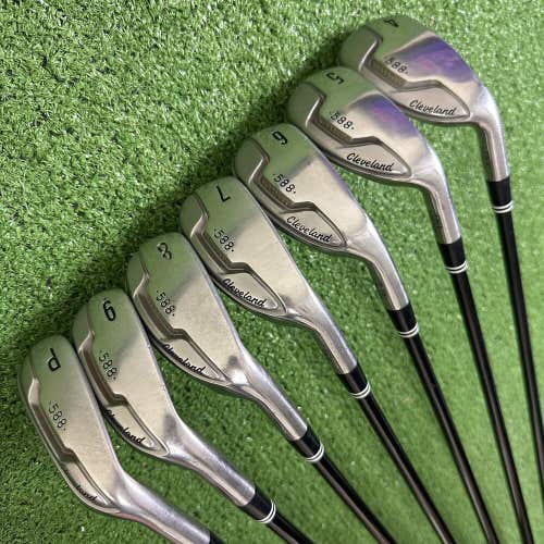 READ Cleveland 588 Altitude Iron Set 4-PW ActionLite 55 Senior A Flex RH