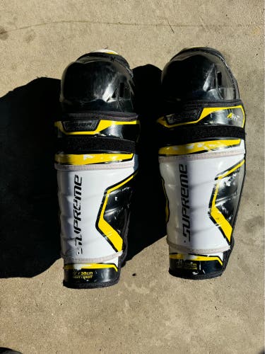 Used Senior Bauer 15" Supreme 2S Pro Shin Pads