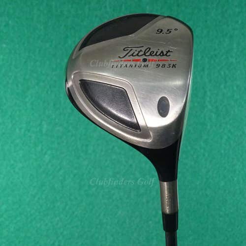 Titleist Titanium 983K 9.5 Driver MAC Golf Grafalloy 65g Graphite Regular w/ HC