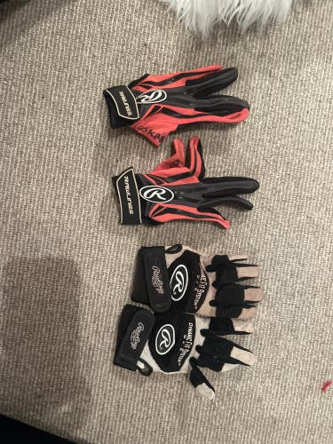 Rawlings batting gloves