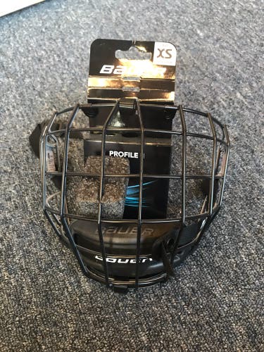 New XS Bauer Full Cage Profile II Facemask